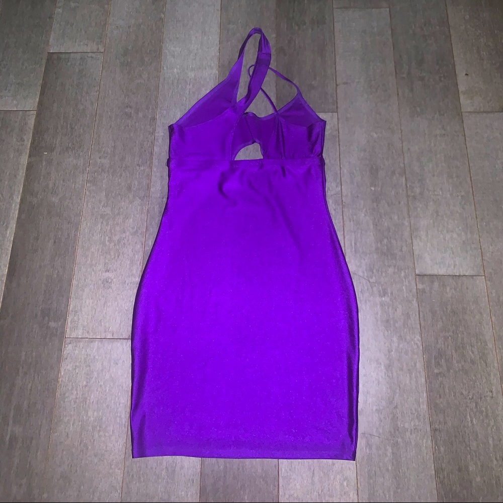 Size medium Purple dress. Worn once